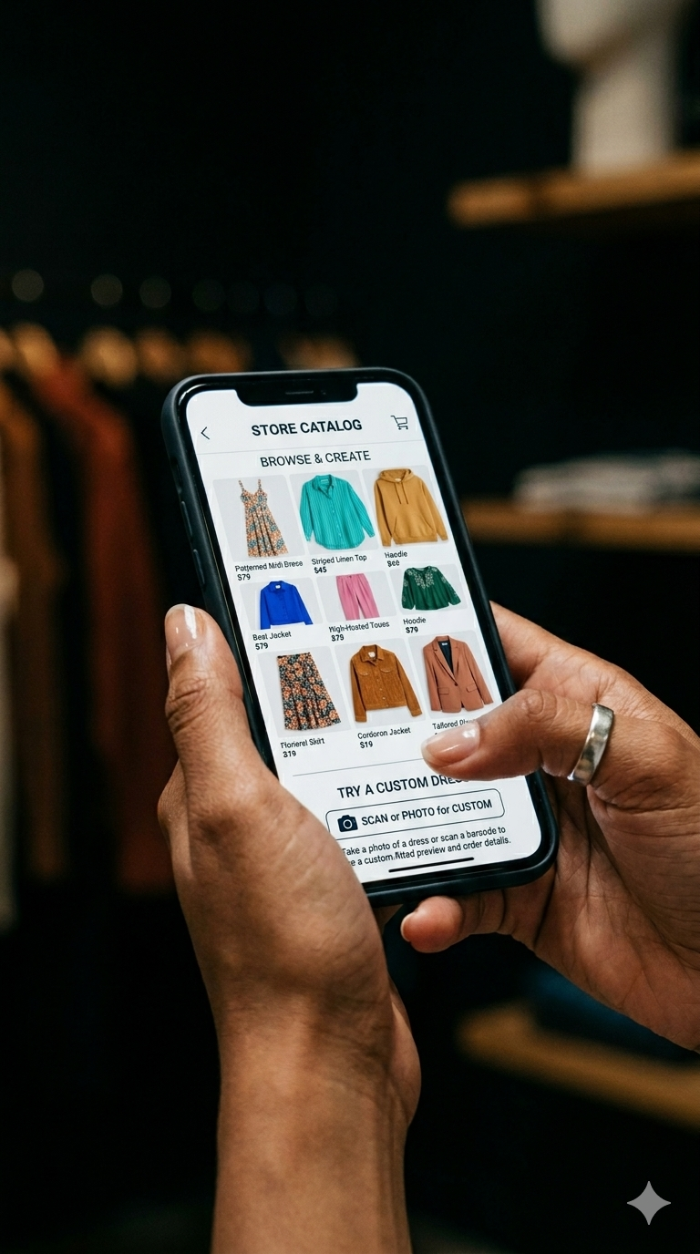 Browses your store's catalog